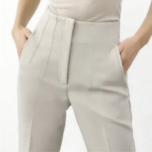Womens cream trousers Capri